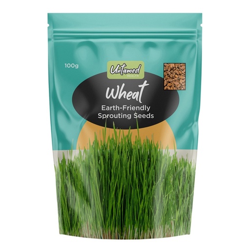UNTAMED HEALTH | Organically Grown Sprouting Seeds Wheat 100g