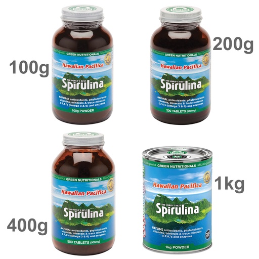 GREEN NUTRITIONALS | Hawaiian Pacifica Spirulina