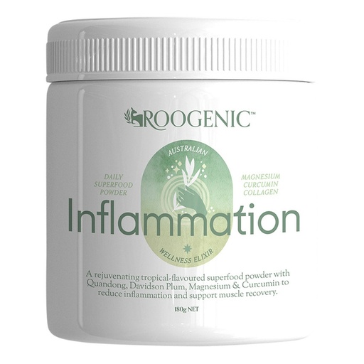 ROOGENIC AUSTRALIAN | Wellness Elixir Daily Superfood Powder Inflammation 180g