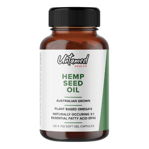 UNTAMED HEALTH | 大麻籽油胶囊 120粒
