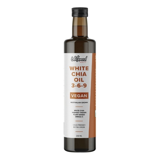 UNTAMED HEALTH | White Chia Seed Oil 3-6-9 250ml