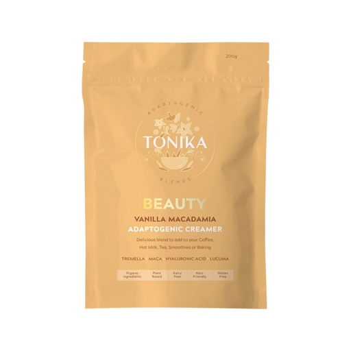 TONIKA | 适应原奶精 美容配方（香草夏威夷果风味）200克