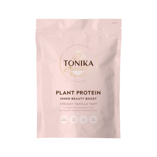 TONIKA | 植物蛋白粉 香草塔风味 400克