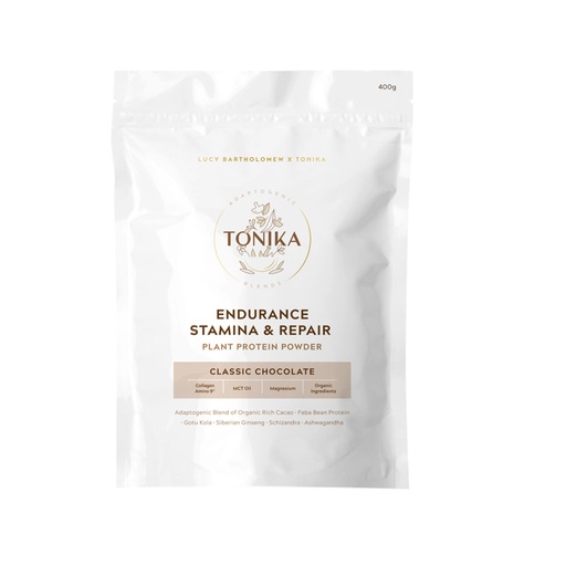 TONIKA | Plant Protein Endurance Stamina & Repair Classic Chocolate 400g