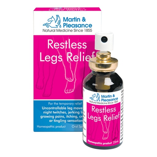 MARTIN & PLEASANCE | Homoeopathic Complexes Restless Legs Relief Spray 25ml