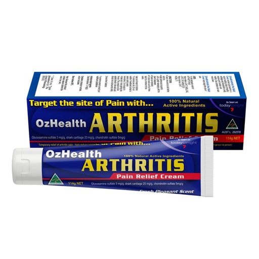 OZHEALTH | Arthritis Pain Relief Cream 114g