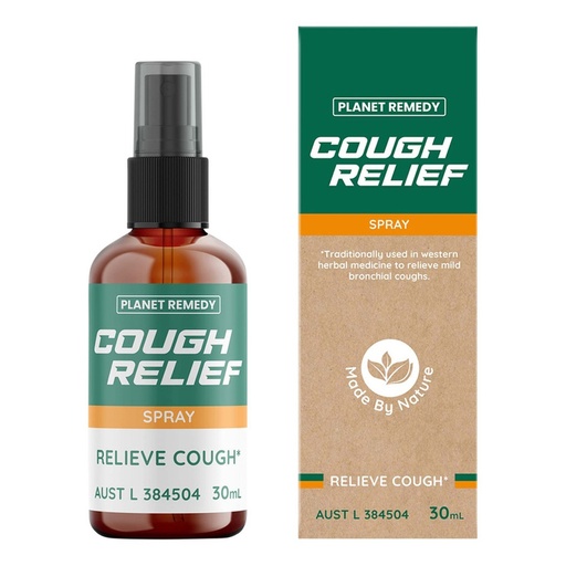 PLANET REMEDY | Cough Relief Spray 30ml