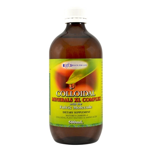 REACH FOR LIFE | Colloidal Minerals XL with Fulvic Acid 500ml