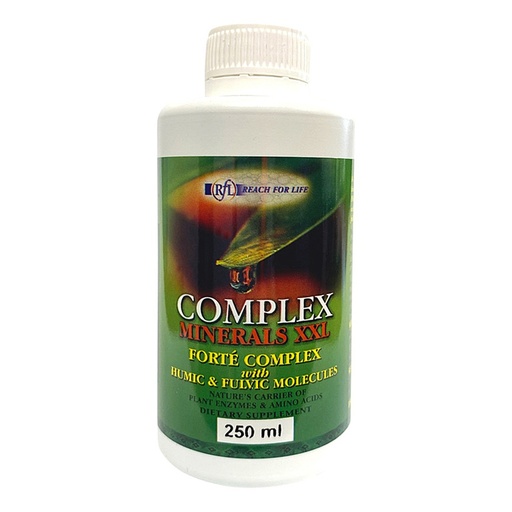 REACH FOR LIFE | Complex Minerals XXL with Humic & Fulvic Acid 250ml