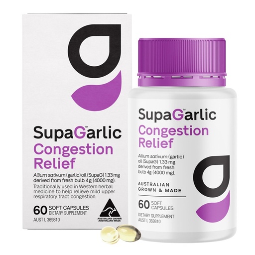 SUPAGARLIC | Congestion Relief 60c