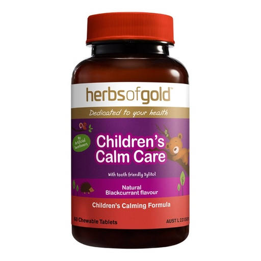 HERBS OF GOLD | Children's Calm Care Chewable 60t