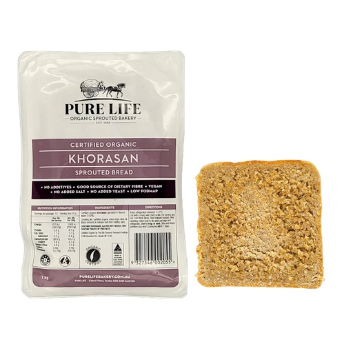 PURE LIFE | 发芽卡姆麦面包 1kg