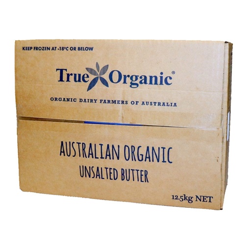 TRUE ORGANICS | Butter - Unsalted 12.5kg
