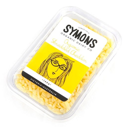 SYMONS ORGANIC DAIRY CO | 有機切達乳酪碎 140g