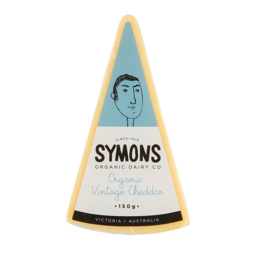 SYMONS ORGANIC DAIRY CO | 有機陳年切達乳酪塊 150g