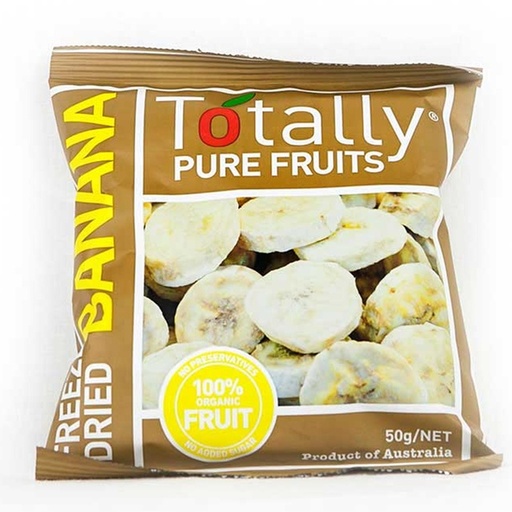 TOTALLY PURE FRUITS | 急凍乾燥香蕉脆片 50克