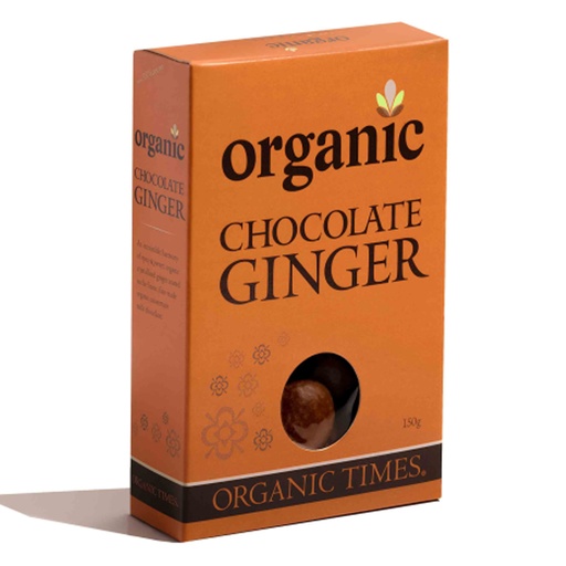 ORGANIC TIMES | 姜 – 牛奶巧克力，150克
