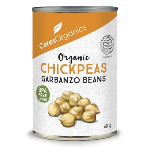 Ceres Organics | Chickpeas / Garbanzo Beans, 400g