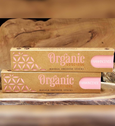 ORGANIC GOODNESS | Masala Incense FRANKINCENSE, 15g per box