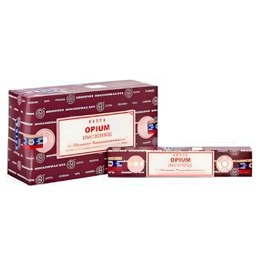 SATYA  | Satya Incense OPIUM - Box of 12 packs, 15g per pack