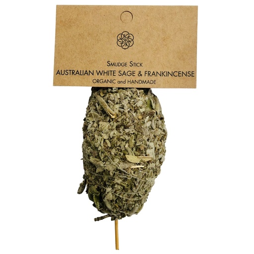 Smudge Stick AUSTRALIAN WHITE SAGE & FRANKINCENSE