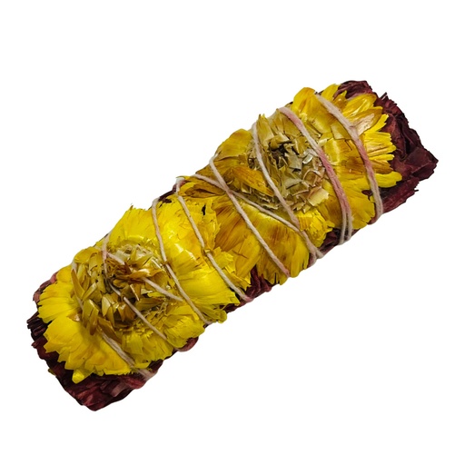 SMUDGE – USA | 净化香草棒 加州白鼠尾草和龙血树花 小款