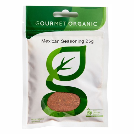 GOURMET ORGANIC | Mexican Seasoning 25g