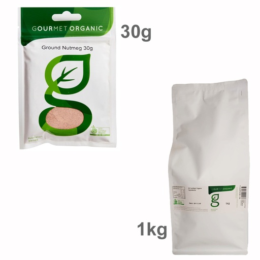GOURMET ORGANIC | Ground Nutmeg