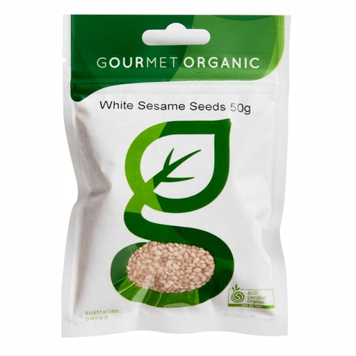 GOURMET ORGANIC | 白芝麻 50g