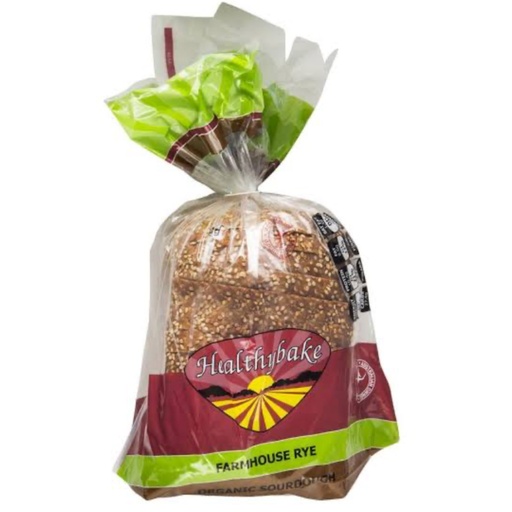 HEALTHYBAKE | Organic Farmhouse Rye Bread 600g
