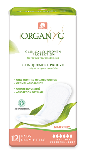 ORGANICS | 产后护垫 - 初期使用 12个毛巾垫