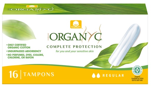 ORGANICS | Tampons – Regular, 16 Tampons