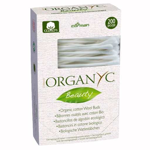 ORGANIC BEAUTY | Cotton Buds, 200pcs