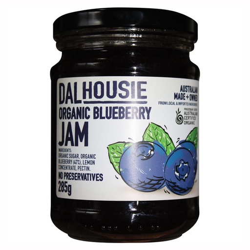 DALHOUSE | Organic Blueberry Jam, 285g