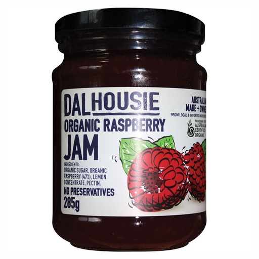 DALHOUSE | Organic Raspberry Jam, 285g