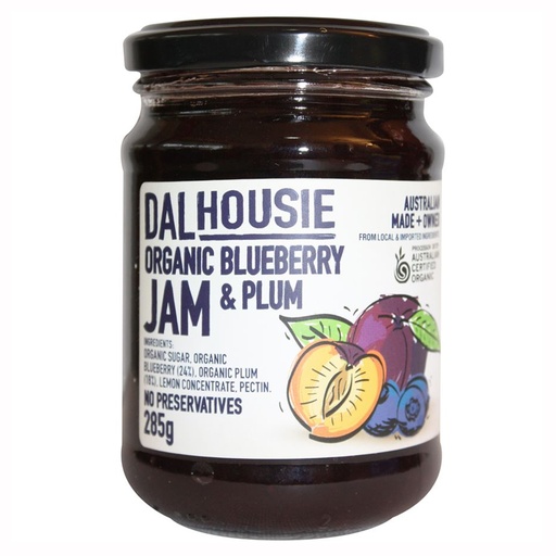 DALHOUSE | Organic Blueberry And Plum Jam, 285g