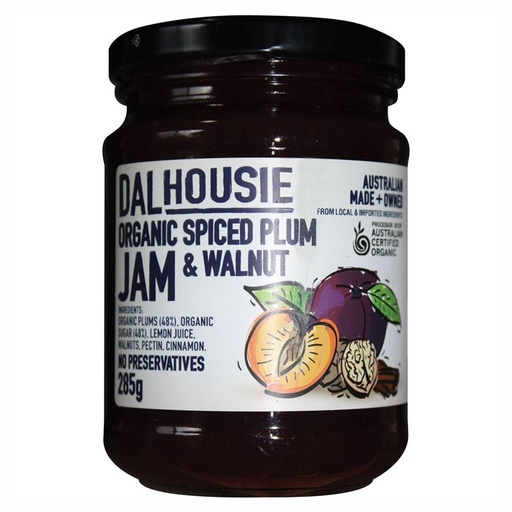 DALHOUSE | Organic Spiced Plum And Walnut Jam, 285g
