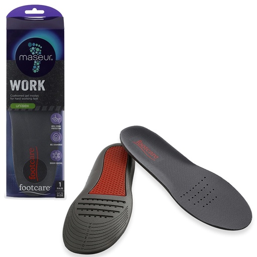 MASEUR | Work Insoles, 1 Pair