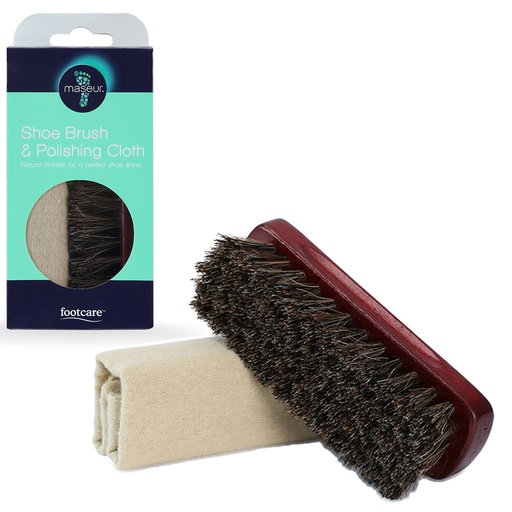 MASEUR | Professional Shoe Brush & Cloth