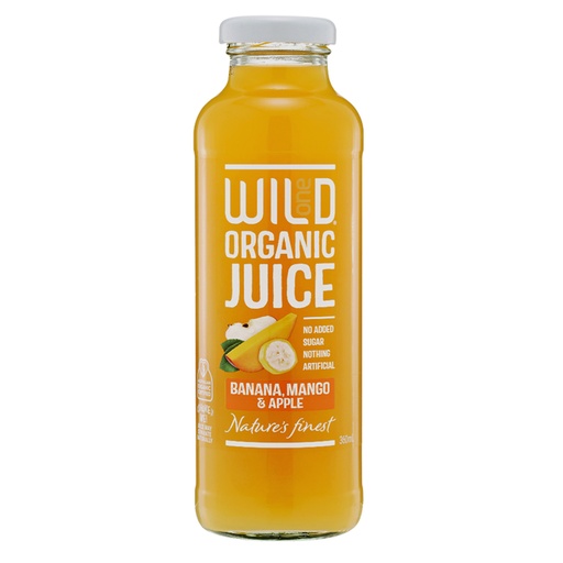 WILD | 有机香蕉、芒果、苹果，360毫升