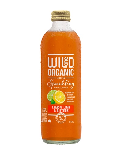 WILD | 有机柠檬青柠苦味酒，345毫升