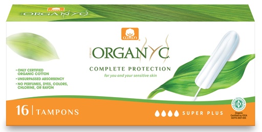 ORGANICS | Tampons - Super Plus, 16 Tampons