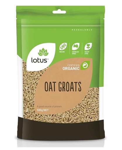 LOTUS | Oat Groats Organic 500g