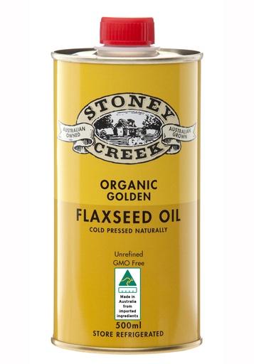STONEY CREEK | Golden Flaxseed Oil Organic 500mL