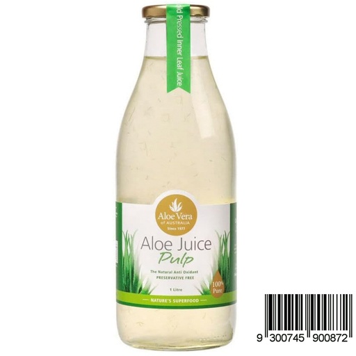 ALOE VERA OF AUSTRALIA | Aloe Juice Pulp 1L