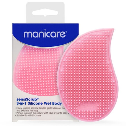 MANICARE | Sensiscrub™ 3 In 1 Silicone Wet Body Brush