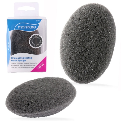 MANICARE | Charcoal Detox Exfoliating Sponge