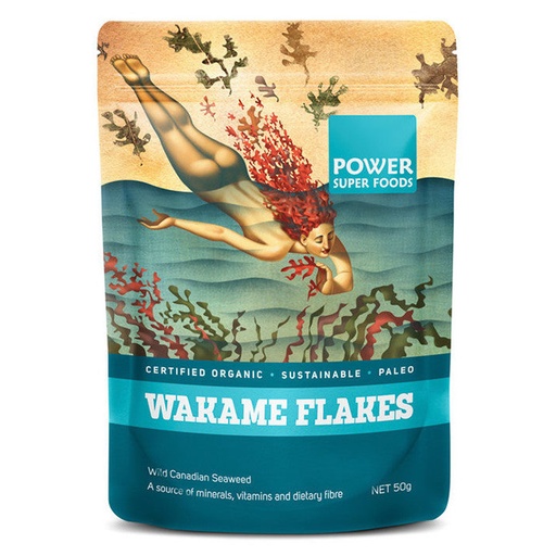 POWER SUPER FOODS | 裙带菜脆片，50克