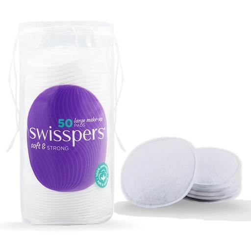 SWISSPERS 巨大化妆棉墊 50 片裝