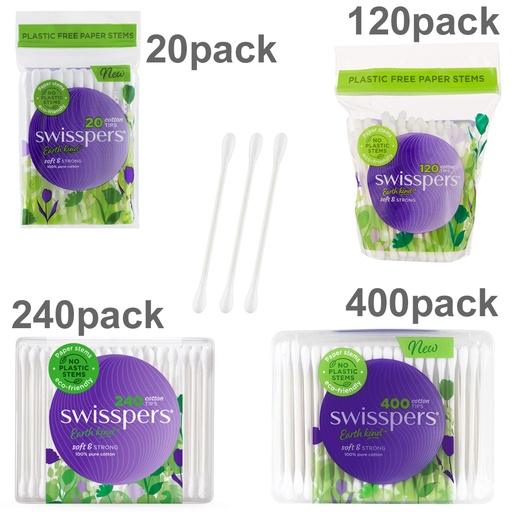 SWISSPERS | Cotton Tips Paper Stems